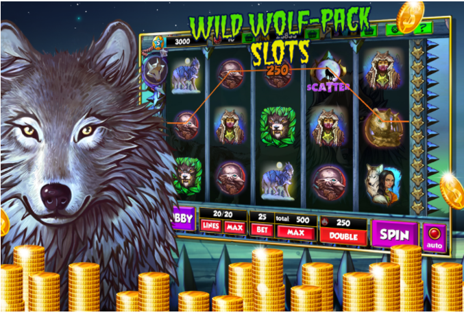 Tiền thắng cược nhận được khi tải game slot Wolf Hunt