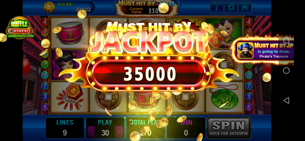 Jackpot slot game
