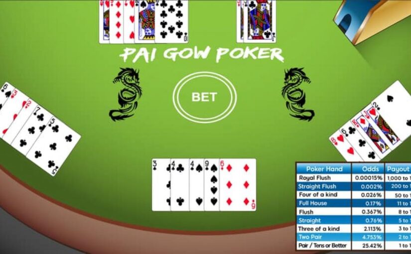Bí kíp chơi Pai Gow Poker thắng đậm từ ván đầu tiên